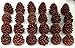 Natural Ponderosa Pine Cones Christmas Ornaments Decorations 3 to 3.5