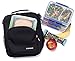 Insulated Thermal Lunchbox with Open Design - Classic Durable Lunch Box for Boys and Girls - Kids and Teens Lunch Box for School - Adults for Work or Office (Black)