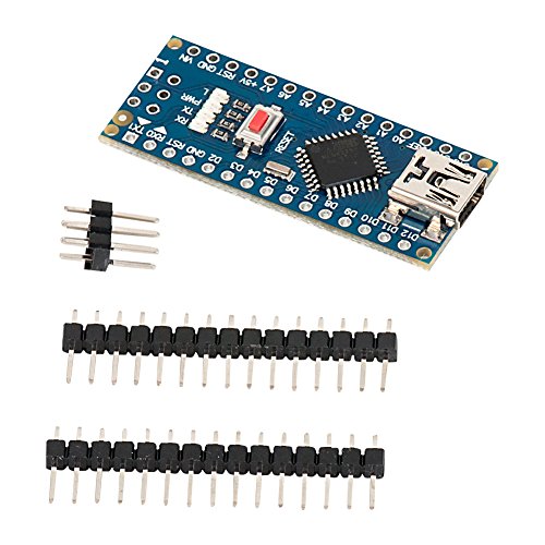 Micro Controller Board, MACTISICAL 10Pack Upgraded Mini USB Nano V3.0 ATMEGA328P 5V 16M Micro Controller Board Module for Arduino (10 Pack, Nano V3.0 ATMEGA328P Module)