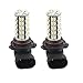 HOTSYSTEM 2x White 68-SMD 9006 HB4 LED Fog Light DRL Daytime Running Light Lamp Bulb For Car
