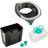 TROBOLO DIY Composting Toilet Set With Urine Diverter and Containers, Build Your Own Urine-Diverting Dry Toilet