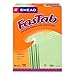 Smead FasTab Hanging File Folder, 1/3-Cut Built-in Tab, Letter Size, Moss, 20 Count (64082)