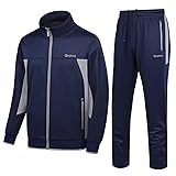 PUMPITU Men's Casual Athletic Tracksuit Long Sleeve