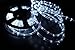 AMNA SHING LED Rope Lights, 120V Waterproof LED String Lights for Indoor, Outdoor, Backyards, Garden and Party Decoration (15M/50FT, Cool White)