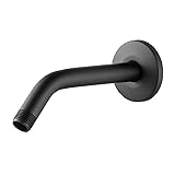 OFFO Shower Arm with Flange, 6 in Wall Mount