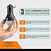 Aitey Camping Light, LED Camping Lantern Portable Waterproof Tent Light, Hiking, Fishing, Storms, Emergency Light Battery Powered Lamp for Outdoor and Indoor - 4 Pack