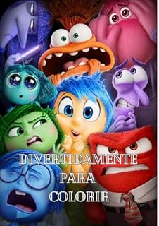 Livro DIVERTIDAMENTE: LIVRO PARA COLORIR