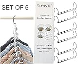 Wonder Hanger, iLoveCos Magic Closet Organizer Clothing Storage Hanger Cascaders, set of 6