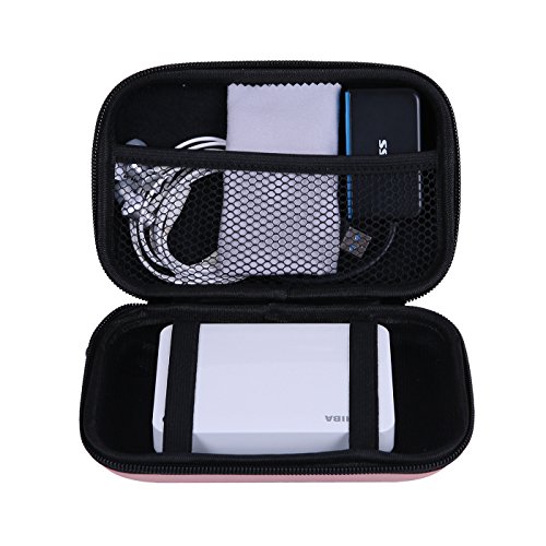image for HDE Shockproof Carrying Case for External Hard Drive Ultra Slim Protec