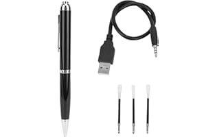 Tangxi AI Voice Recorder Pen, Voice Activated Digital Recorder with Noise Reduction, Bluetooth 5.3, Real Time Translation for