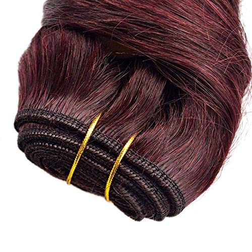8-Inch-Loose-Wave-pure-color-99j-Brazilian-9A-Virgin-Human-Hair-4-Bundles-Weft-and-Wavy-Weave-Hair-Loose-Wave-50gPcs-Human-Hair-Extensions-8inch4pcs99j
