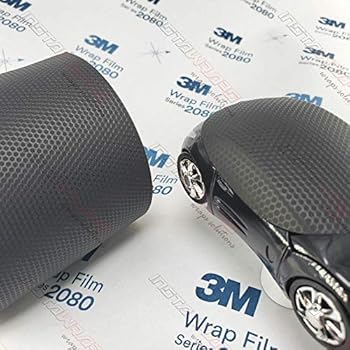 3M 1080 Matrix Black Textured | MX12 | Vinyl CAR WRAP Film (5ft x 1ft (5 Sq/ft)) w/Free-Style-It Pro-Wrapping Glove