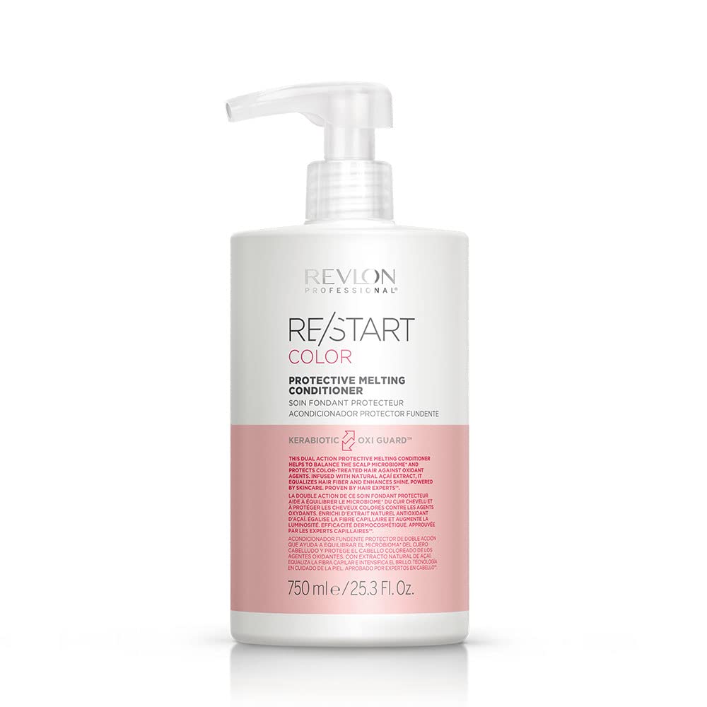 REVLON PROFESSIONAL RE/START Colour Protective Melting Conditioner, 750 ml, Delicate Creamy Conditioner for Hair, Conditioner for Colour Protection & Shine, Protective Hair Care for Coloured Hair