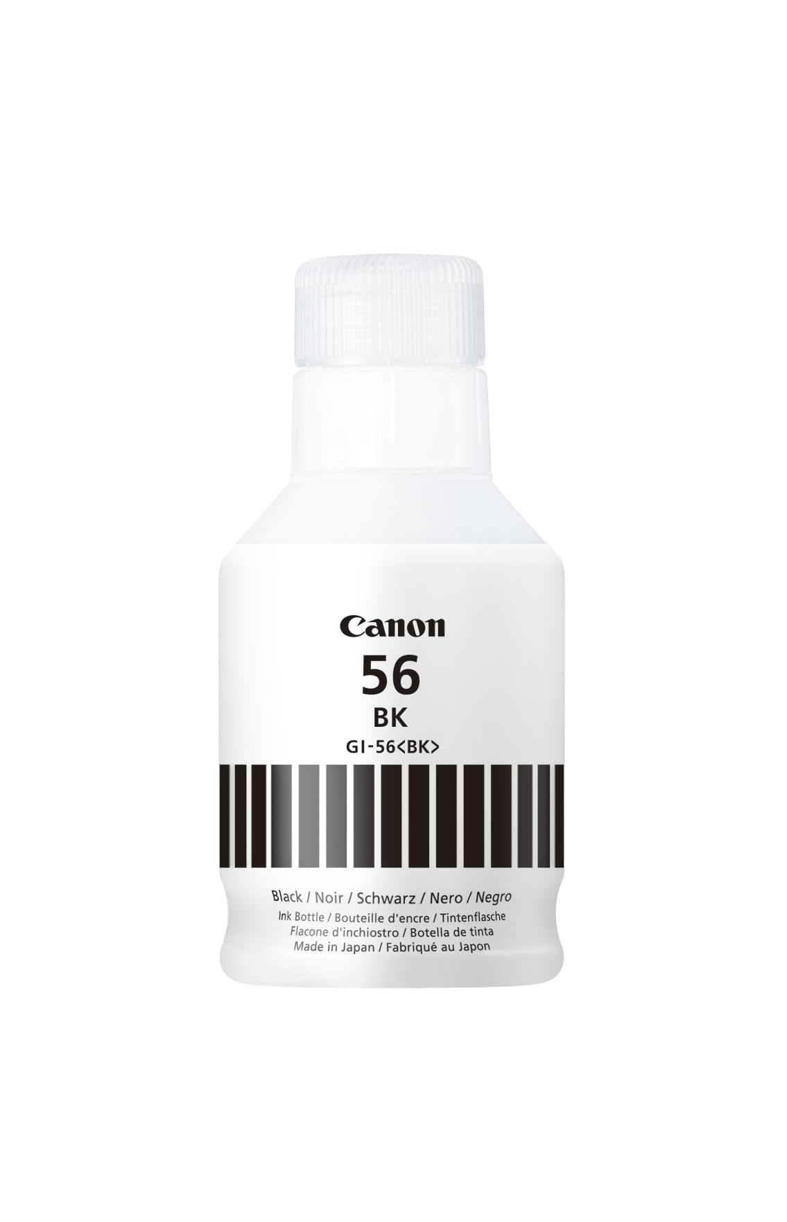 Canon GI-56BK Black Ink Bottle - Genuine Ink - Compatible with MAXIFY GX6050/GX6150/GX7050/GX7150/GX5050/GX3050/GX4050/GX6550/GX5550, MAXIFY GX6050, MAXIFY GX7050
