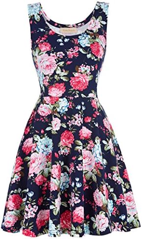 Fashion Regular Fit Sleeveless Dress for Women KK297-4_XL