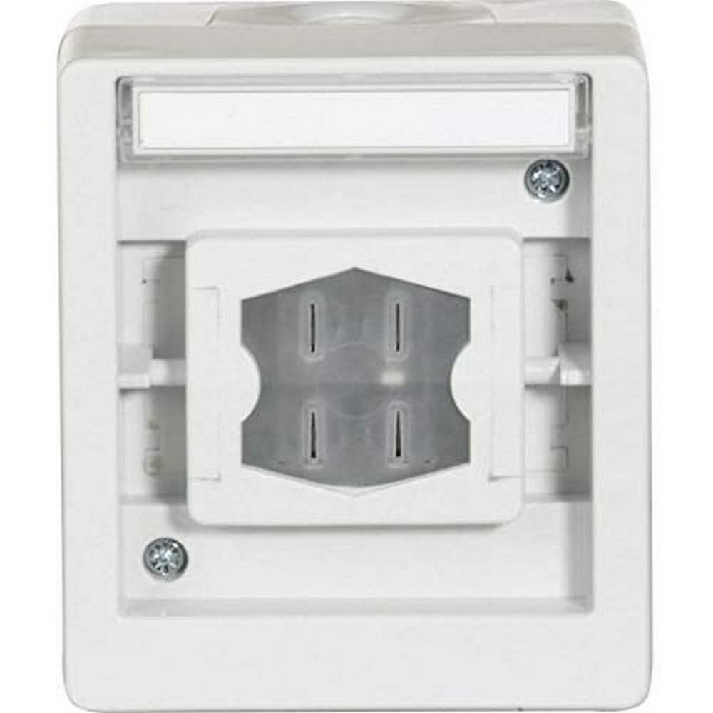 OPUS® RESIST Multifunctional Switch/Service Switch Design without Lighting * Colour Light Grey/Steel Blue
