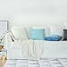 MIULEE Pack of 2 Pillow Covers 18x18 Inch Inch Cream White Super Soft Corduroy Decorative Throw Pillows Couch Home Decor for Cushion Sofa Bedroom Living Room