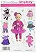 Simplicity 1711 18-Inch Doll Clothes Sewing Pattern, Size OS (One Size)