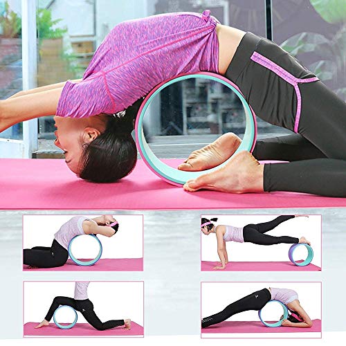 image for YEEYOUNG Yoga Wheel,Yoga Circle for Stretching and Improving Backbends