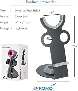 Foho Hair Dryer Holder Stand for Dyson Supersonic - 3 in 1 Organizer view 5