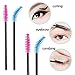 Ohuhu 300 PCS Eye Lash Brushes, Disposable Mascara Makeup Eyebrow Eyelash Wands Brush Applicator with Storage Box