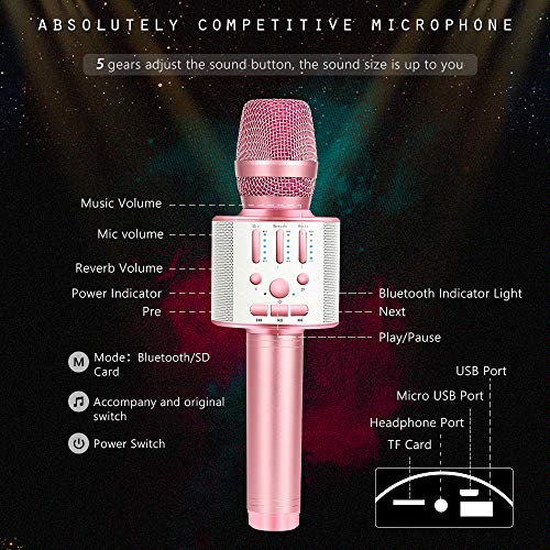 1 BONAOK+Upgraded+%25E3%2580%2591Bluetooth+Microphone+Rechargeable
