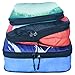 travelbug Compression Packing Cubes Set | Opens Completely for Easy Packing | Travel Organizers
