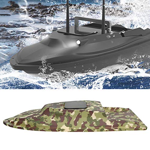 Redxiao~ Plus De 6 Ans De Longue Durée De Vie Coque Supérieure De Bateau-appât, Couverture De Bateau-appât, Facile à Installer, Beau Travail De Pêche Sauvage Pour Flytec V007 Lac De Pêche En Mer