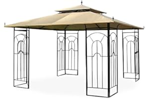 GARDEN WINDS Replacement Canopy Top Cover for The Costco Arrow 12' x 12' Gazebo RipLock 350