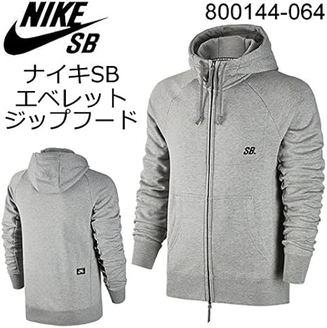 Amazon Co Jp Nike Sb ナイキsb ナイキsb メンズパーカー 16hol エベレット フルジップフード グレー 064 Nike Sb ナイキ Sb Xl スポーツ アウトドア