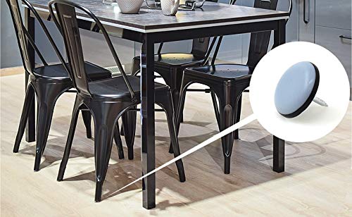 16pcs Nail-in PTFE Teflon Furniture Glides 22mm for Tables and Chairs by Lifeswonderful®