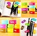 Pencil Erasers 8 Block Pencils Eraser Pack for Kids Art School Classroom