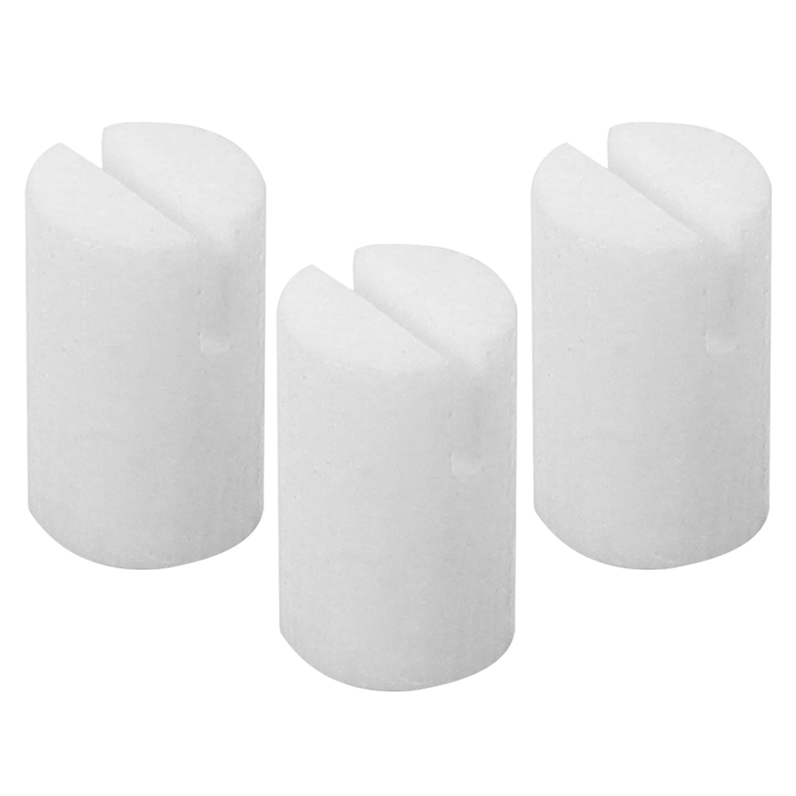 ibasenice 5 String Banjo Bone Nut Replacement Set Ox Bone Banjo Nut for Stable Tone Enhanced Resonance Includes 3 Spare Nuts for String Instrument Repair
