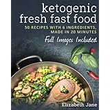Ketogenic Fresh Fast Food: 50 Recipes With 6 Ingredients (or Less), Made in 20 Minutes