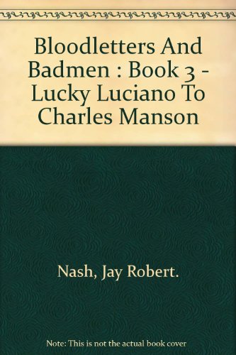 Bloodletters and badmen, book 3;: Lucky Luciano... 0446796301 Book Cover