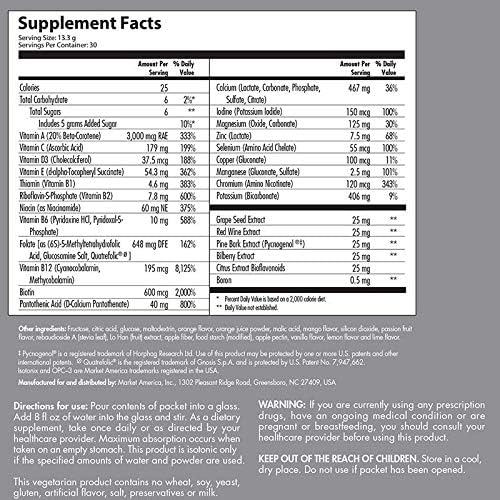 Isotonix Daily Essentials Packets 0.47oz (parks of 30)