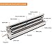 TedGem Vacuum Sealer Food Saver Machine, One Touch Automatic Vacuum Sealing System with Starter Kit, 15 Pcs Antibacterial Food Sealer Bags, LED Seal Indicator Lights, White