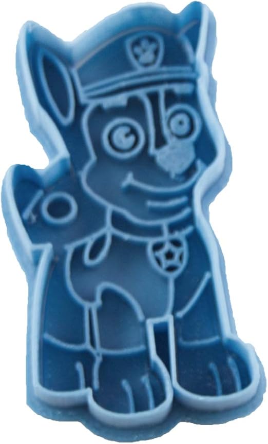 Cuticuter Paw Patrol Chase Cookie Cutter, Blue, 8 x 7 x 1.5 cm Kitchen & Dining