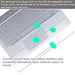 Puccy 2 Pack Keyboard TouchPad Film