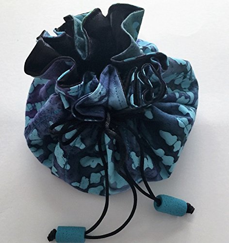 25% OFF - TURQUOISE Travel Jewelry Pouch Bag, Essential Oil & Cosmetic Tote -GREAT GIFT!