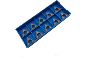 LAHDYFHOE TCMT 32.51 TCMT32.52 Carbide Inserts Excircle Turning Inserts Cutting Tools Processing of Steel parts and Stainless steel for STFCR2020K16 STFCR2525K16 Excircle Turning Tool Holder (32.52)