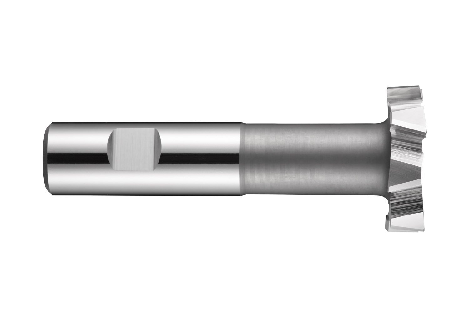 Dormer C8256.0X63.0 Series C825 HSS-E Side and Face Shank Cutter/Milling Cutter, Bright Finish, Weldon Shank, 63 mm Cutting Diameter, 6.0 mm x 63.0 mm Size