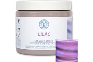 Penguin Pottery - Opaque Series - Lilac - Mid Fire Glaze, High Fire Glaze, Cone 5-6 for Mid Fire Clay, High Fire Clay - Ceram