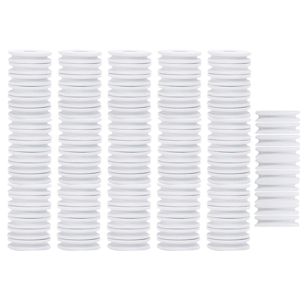 KEENSO Foam Fishing Winding Boards,100pcs,Fishing Line Board,Spool Fishing Line Accessories,Rig Winders, for Rig Hooks Long Lengths,Sea Fishing Match Rigs, Free,Dry Quickly