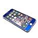 Toeoe 6sPlus/ 6Plus (5.5'') High-Strength and Super-Thin Tough Metallic Film Sticker Full Body Protector Skin for iPhone 6Plus / 6sPlus Blue