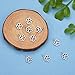 DanLingJewelry 10 pcs 304 Stainless Steel Dog Paw Print Charm Doggy Cat Animal Footprint Pendant for Jewelry Making DIY Crafting 13x12mm