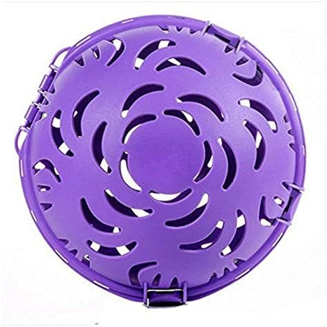 Eulan Starworld Ball Bubble Bra Saver, Double Machine Washer Protector for Bra Laundry Washing Tool Laundry (Purple)