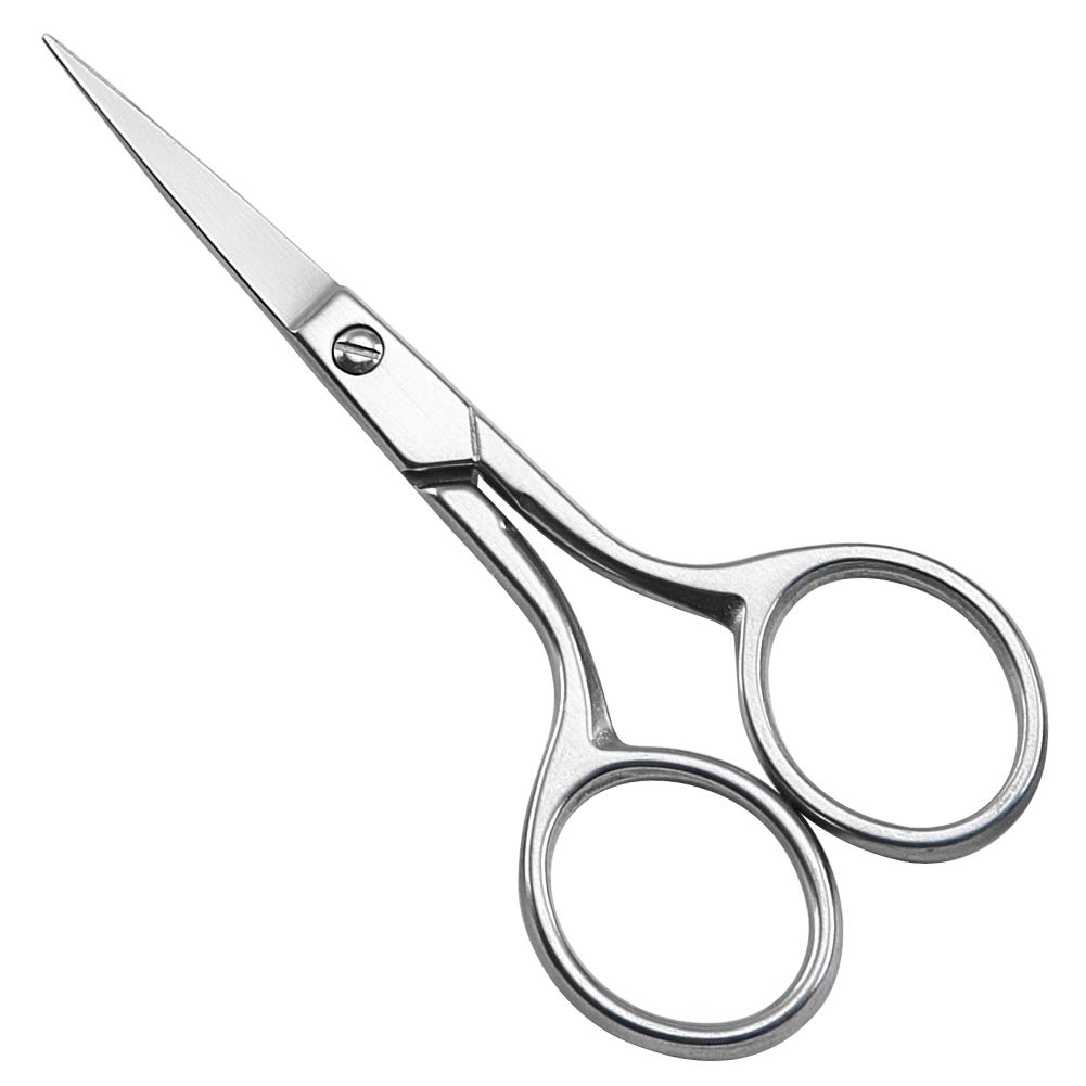 HAGUPIT Small Precision Embroidery Scissors, 4" Stainless Steel