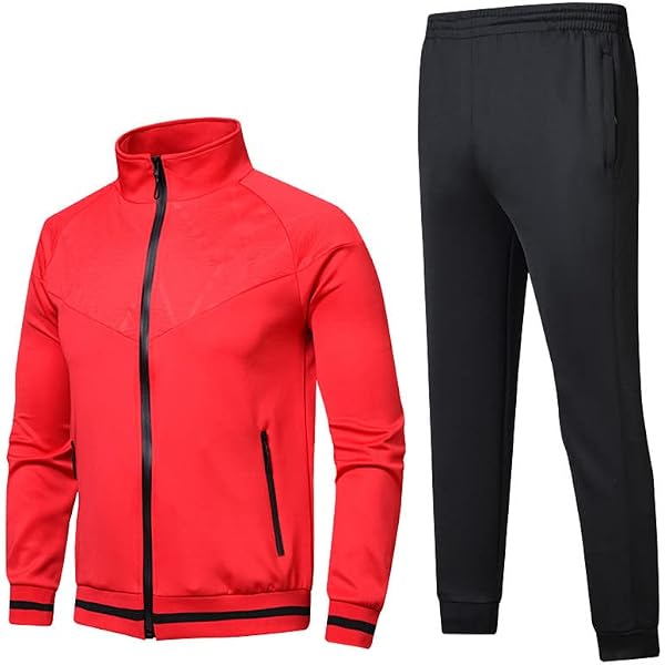 Chándal Deportivo Hombre KELME Lynx - Chaqueta Running, Color Rojo, Unisex, Lavable A 30°