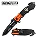 Tac-Force Pocket Folding Knife, 4.5-Inch Closed Tf-740Em